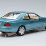 Mercedes CL600 C140 Mėlynas Metalinis Norev 1:18 183448 Metalas - image 3 of 7