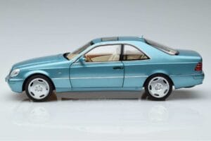 Mercedes CL600 C140 Mėlynas Metalinis Norev 1:18 183448 Metalas - nuotrauka 4 iš 7