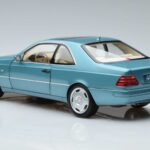 Mercedes CL600 C140 Mėlynas Metalinis Norev 1:18 183448 Metalas - image 6 of 7