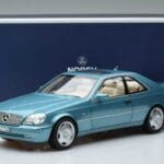 Mercedes CL600 C140 Mėlynas Metalinis Norev 1:18 183448 Metalas - image 7 of 7