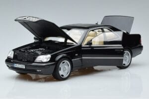 Mercedes CL600 C140 Riboto Tiražo Leidimas Norev 1:18 183447 Metalas - nuotrauka 2 iš 8