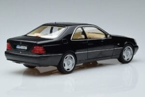 Mercedes CL600 C140 Riboto Tiražo Leidimas Norev 1:18 183447 Metalas - nuotrauka 3 iš 8