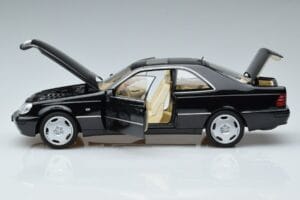 Mercedes CL600 C140 Riboto Tiražo Leidimas Norev 1:18 183447 Metalas - nuotrauka 4 iš 8