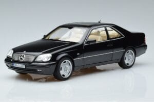 Mercedes CL600 C140 Riboto Tiražo Leidimas Norev 1:18 183447 Metalas