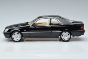 Mercedes CL600 C140 Riboto Tiražo Leidimas Norev 1:18 183447 Metalas - nuotrauka 5 iš 8