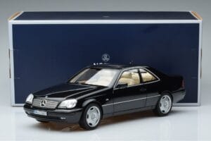 Mercedes CL600 C140 Riboto Tiražo Leidimas Norev 1:18 183447 Metalas - nuotrauka 8 iš 8