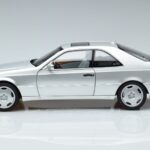 Mercedes CL600 C140 Sidabrinis Metalinis Norev 1:18 183446 Metalas - image 4 of 7