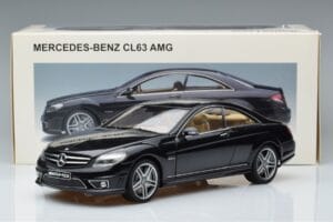 Mercedes CL63 AMG C216 Juodas AUTOart 1:18 76169 Metalas - nuotrauka 6 iš 6