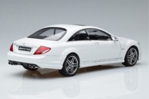 Mercedes CL63 AMG C216 Baltas AUTOart 1:18 76167 Metalas - nuotrauka 2 iš 6