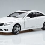 Mercedes CL63 AMG C216 Baltas AUTOart 1:18 76167 Metalas