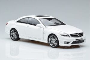 Mercedes CL63 AMG C216 Baltas AUTOart 1:18 76167 Metalas - nuotrauka 4 iš 6