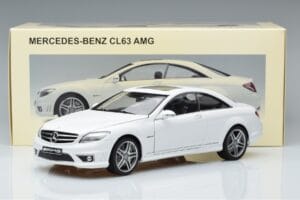 Mercedes CL63 AMG C216 Baltas AUTOart 1:18 76167 Metalas - nuotrauka 6 iš 6