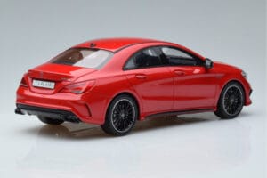Mercedes CLA 45 AMG C117 Jupiter Raudonas GT Spirit 1:18 GT031 Derva - nuotrauka 2 iš 6