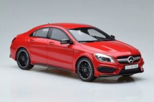 Mercedes CLA 45 AMG C117 Jupiter Raudonas GT Spirit 1:18 GT031 Derva - nuotrauka 4 iš 6