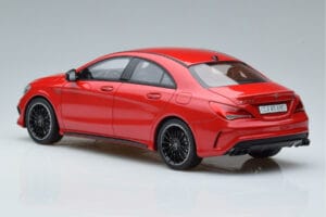 Mercedes CLA 45 AMG C117 Jupiter Raudonas GT Spirit 1:18 GT031 Derva - nuotrauka 5 iš 6