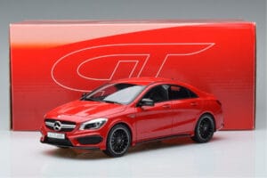Mercedes CLA 45 AMG C117 Jupiter Raudonas GT Spirit 1:18 GT031 Derva - nuotrauka 6 iš 6