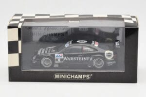 Mercedes CLK #6 M. Fässler Team AMG DTM 2000 Minichamps 1:43 4300003706 Metalas - nuotrauka 4 iš 4