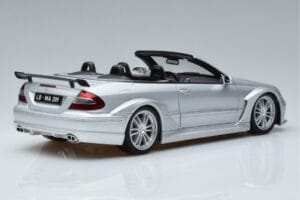 Mercedes CLK DTM AMG W209 Kabrioletas Sidabrinis Kyosho 1:18 B66962272 Metalas - nuotrauka 3 iš 8