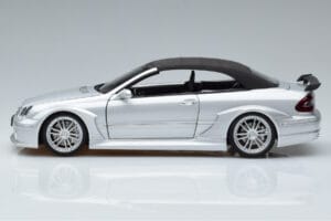 Mercedes CLK DTM AMG W209 Kabrioletas Sidabrinis Kyosho 1:18 B66962272 Metalas - nuotrauka 4 iš 8