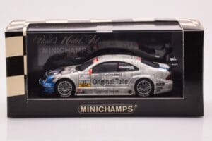 Mercedes CLK DTM Team Original Teile #12 P. Dumbreck DTM 2001 Minichamps 1:43 400023112 Metalas - nuotrauka 4 iš 4