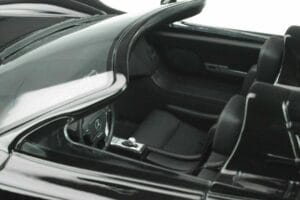 Mercedes CLK GTR Roadster Juodas GT Spirit 1:18 GT826 Derva - nuotrauka 9 iš 10