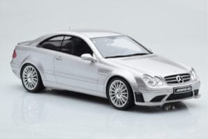 Mercedes CLK63 AMG C209 Coupe Sidabrinis Otto 1:18 OT227 Derva - nuotrauka 4 iš 6