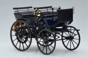 Mercedes Daimler Motorkutsche Tamsiai Mėlynas Norev 1:18 183700 Metalas - nuotrauka 4 iš 6