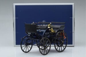 Mercedes Daimler Motorkutsche Tamsiai Mėlynas Norev 1:18 183700 Metalas - nuotrauka 6 iš 6