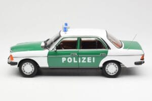 Mercedes E-Class W123 Polizei Norev 1:18 B66040676 Metalas - nuotrauka 4 iš 8