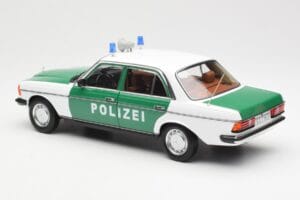 Mercedes E-Class W123 Polizei Norev 1:18 B66040676 Metalas - nuotrauka 7 iš 8