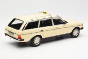 Mercedes 230T W123 T-Model Taksi Norev 1:18 183731 Metalas - nuotrauka 3 iš 8