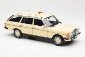 Mercedes 230T W123 T-Model Taksi Norev 1:18 183731 Metalas - nuotrauka 6 iš 8