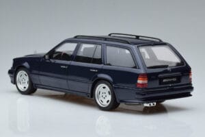 Mercedes E36 AMG S124 Mėlynas Otto 1:18 OT753 Derva - nuotrauka 5 iš 6