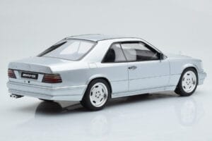 Mercedes E36 AMG C124 Coupe Sidabrinis Otto 1:18 OT731 Derva - nuotrauka 2 iš 6