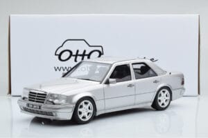 Mercedes E500 W124 Sidabrinis Otto 1:18 OT623 Derva - nuotrauka 6 iš 6