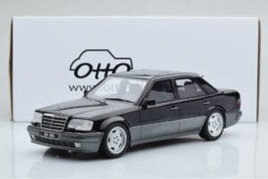 Mercedes E60 AMG W124 Juodas Otto 1:18 OT131 Derva - nuotrauka 6 iš 6