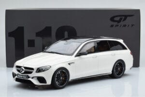 Mercedes AMG E63 S S213 T-Model Baltas GT Spirit 1:18 GT795 Derva - nuotrauka 6 iš 6