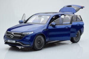 Mercedes EQC 400 Brilliant Mėlynas NZG 1:18 B66963757 Metalas - nuotrauka 2 iš 8