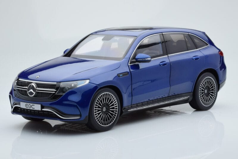 Mercedes EQC 400 Brilliant Mėlynas NZG 1:18