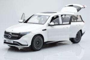 Mercedes EQC 400 Diamond Baltas NZG 1:18 B66963756 Metalas - nuotrauka 2 iš 8