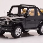 Mercedes G500 W463 Kabrioletas Obsidian Juodas Otto 1:18