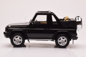 Mercedes G500 W463 Kabrioletas Obsidian Juodas Otto 1:18 OT1040 Derva - nuotrauka 3 iš 6