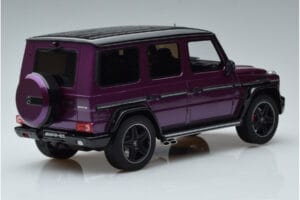 Mercedes G63 AMG W463 Crazy Color Galactic Beam Dealer Edition GT Spirit 1:18 B66961014 Derva - nuotrauka 2 iš 6