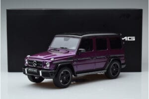 Mercedes G63 AMG W463 Crazy Color Galactic Beam Dealer Edition GT Spirit 1:18 B66961014 Derva - nuotrauka 6 iš 6