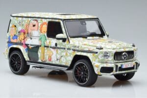 Mercedes AMG G63 W463 Family Guy GT Spirit 1:18 WTF001 Metalas - nuotrauka 4 iš 6