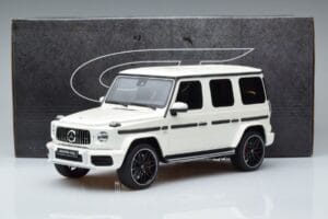 Mercedes AMG G63 W463 Baltas GT Spirit 1:18 KJ038 Metalas - nuotrauka 6 iš 6