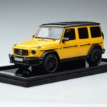 Mercedes AMG G63 W463 Geltonas MotorHelix 1:18 MH018 Y Derva