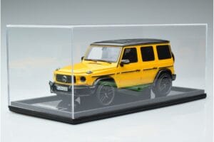 Mercedes AMG G63 W463 Geltonas MotorHelix 1:18 MH018-Y Derva - nuotrauka 6 iš 7
