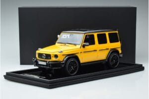 Mercedes AMG G63 W463 Geltonas MotorHelix 1:18 MH018-Y Derva - nuotrauka 7 iš 7