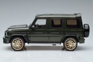 Mercedes G63 Brabus 700 Widestar W463 Žalias GT Spirit 1:18 GT274 Derva - nuotrauka 3 iš 6